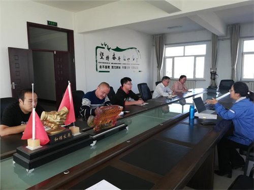 2019年10月北京中經(jīng)科環(huán)質(zhì)量認(rèn)證趙老師來公司進(jìn)行現(xiàn)場指導(dǎo)